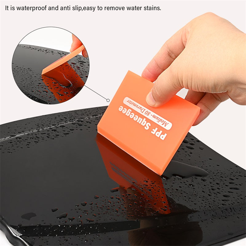 Soft PPF Rubber Squeegee Car Window Tint Sticker Auto Cleaning Tool