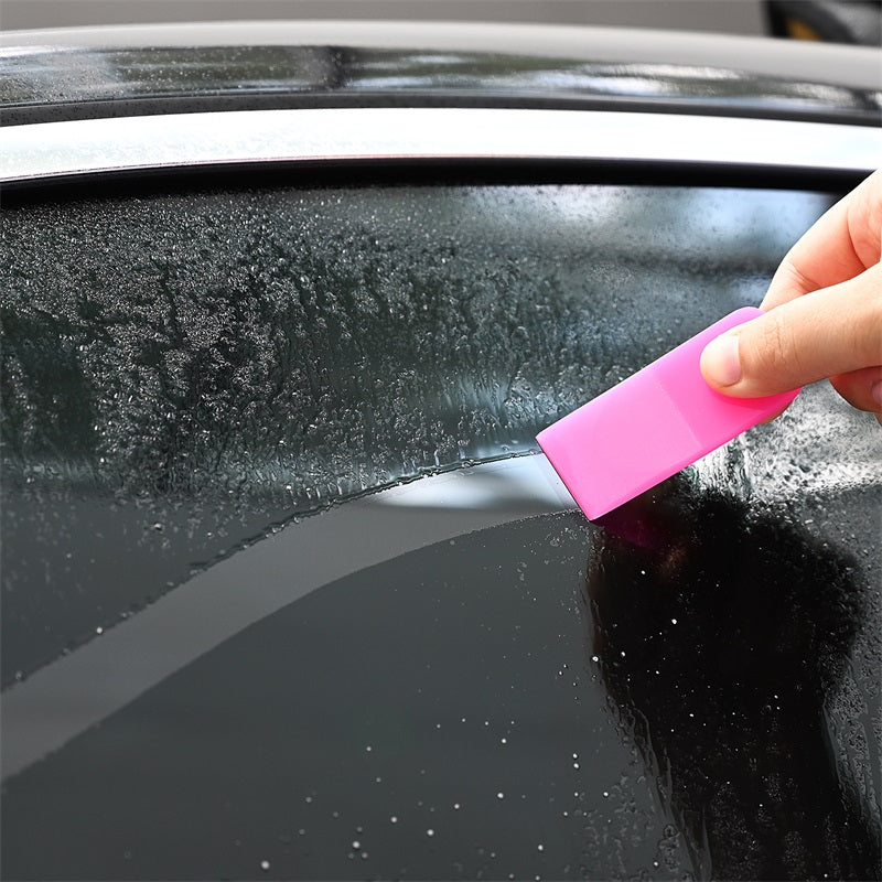 FOSHIO 3PCS 5inch Rubber Window Tint Squeegee Car Cleaning Tool for Wa