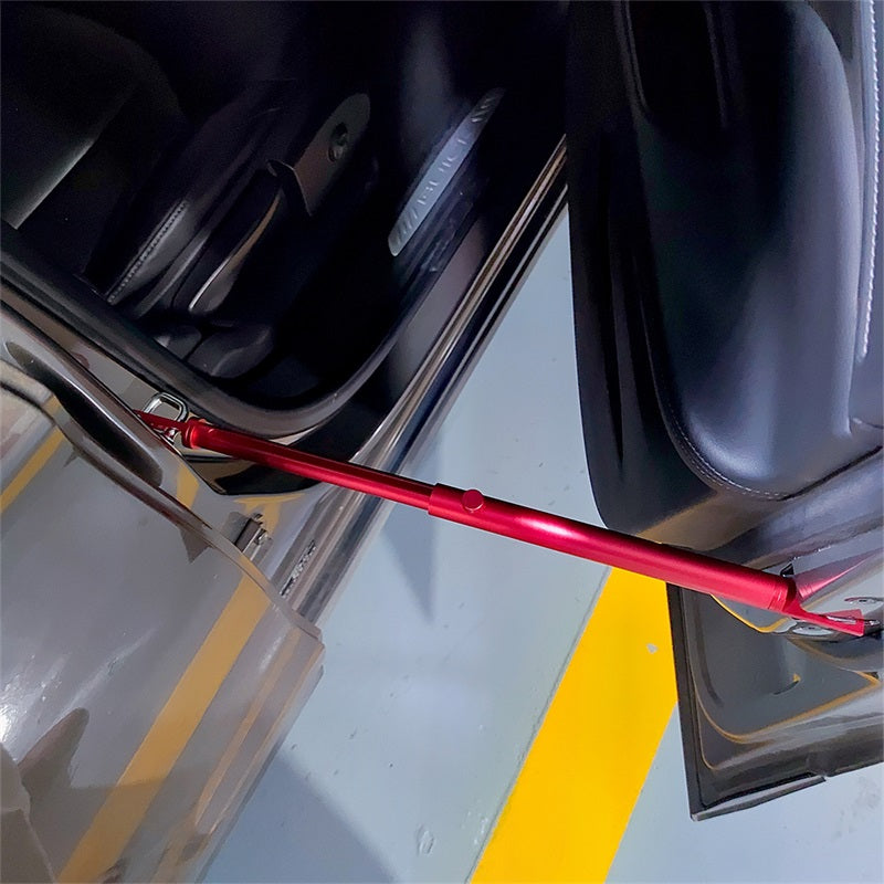 FOSHIO Strechable Hook Rod Car Door Trunk Support Tool Vinyl Wrapping