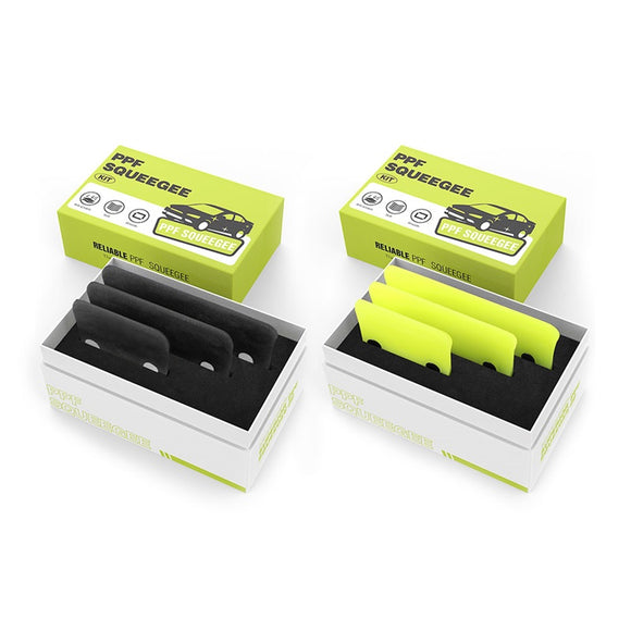 FOSHIO PPF Rubber Squeegee Gift Set TPU Magnet Tint Squeegee for Vinyl Film Install