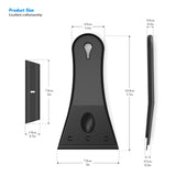 FOSHIO Plastic Razor Blade Cleaning Scraper Glass Wall Paint Sticker Remover