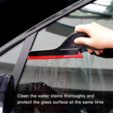 FOSHIO 3Pcs Car Tint Rubber Squeegee Window Glass Cleaning Scraper Tool