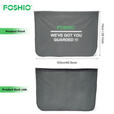 FOSHIO 2PCS Magnet Car Door Cover Vehicle Fabric Door Cover Car Wrap Tools