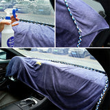 FOSHIO Window Tint Tools Car Dash Cover with Soak Shield Rope Mat Protector