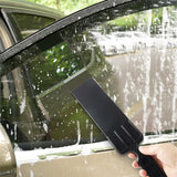 FOSHIO Window Tint Squeegee with Scrubber Vinyl Car Interior Windshield Wipers