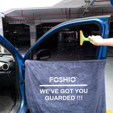 FOSHIO 2PCS Car Door Protector Cover for Car Washing Cleaning Absorb Water for Wapping