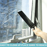FOSHIO Window Tint Squeegee with Scrubber Vinyl Car Interior Windshield Wipers