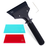 FOSHIO Handle PPF Squeegee Household Window Glass Cleaning Squeegee Water Wiper