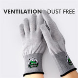 FOSHIO Carbon Fiber Wrapping Glove Anti-Static Vinyl Working Glove for Vinyl Wrap