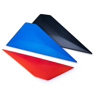 FOSHIO 3PCS Window Tint Wrap Squeegee Triangle Edge Tool for Vinyl Wrapping