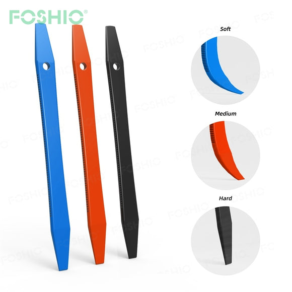 FOSHIO 3PCS Non Slip Tucking Squeegee Vinyl Film Edge Install Squeegee