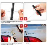 FOSHIO Emblem Removal Tool Logo Sign Car Sticker Peeling Off for Vinyl Wrap