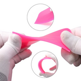 FOSHIO Car Tint PPF Squeegee Soft Pink Rubber Scrapers Vinyl Wrapping Tinting Tools