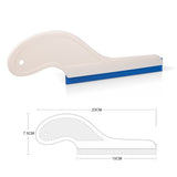 FOSHIO Household Cleaning Glass Scraper Water Wiper Window Tinting Windshield Rubber Blade Squeegee