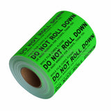 FOSHIO Car Stickers "DO NOT ROLL DOWN " Warning Label Window Safety Mark Reflective Tape Stickers