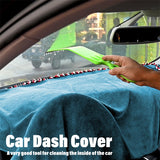 FOSHIO Car Dash Cover Window Tint Cover Mat Mods Dash Carpet Protector