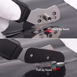FOSHIO Vinyl Wrap Tinting Tools Set Film Wrapping Squeegee Teflon Handle Bulldozer Cutter Knife