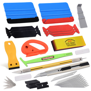 New Arrival Car Window Tint Tools Kit Scraper Squeegee for Auto