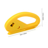 FOSHIO 10pcs Safety Slitter Cutting Knife Vinyl Wrap Film Cutter Car Sticker Decals Cutter