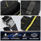 FOSHIO Waterproof Oxford Bag Car Window Tinting Tools Bag Vinyl Wrap Scraper Squeegee Knife Storage Pouch Belt Bag