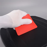 FOSHIO 5pcs Soft Card Squeegee Window Tint Tool Scraper for Vinyl Car Wrap Film Covering