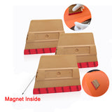FOSHIO Vinyl Film Magnet Microfiber Felt Squeegee Carbon Foil Wrap Window Tint Tool