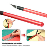 FOSHIO New Metal Carving Scalpel Knife X-acto Knife with Ruler Tape