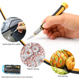 FOSHIO Vinyl Utility Knife Wrapping Paper Hobby Craft Cutting Knife Set