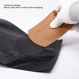  FOSHIO 2in1 Vinyl Scraper Knife Wrap Cutter Vinyl Film Covering Cutting Aid Tool 