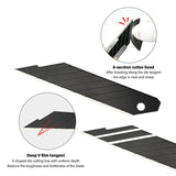 FOSHIO Snap Off Blade 30Degree 18mm Carbon Steel Blade for Utility Knife Box Cutter