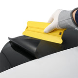 FOSHIO Yellow Gliding Vinyl Window Tint Car Wrap Film Installation Squeegee Tool