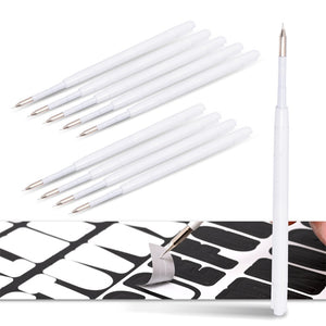 FOSHIO 10PCS Weeding Pen Refill Air Bubble Release Craft Tools