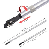 FOSHIO Extendable Handle Vinyl Film Cutter+10pcs Blade Wallpaper Sheet Manual Back Slitter Cutting Knife