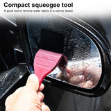 FOSHIO 2PCS Handle Rubber Cleaning Squeegee Window Car Tint Films Glass Water Wiper