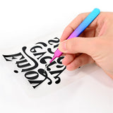 FOSHIO Craft Weeding Vinyl Squeegee Set Window Tint Craft DIY Hand Tool Kit