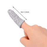 FOSHIO 5PCS Nylon Vinyl Car Wrap No Scratch Finger Sleeve Protective Work Gloves