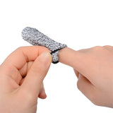 FOSHIO 5PCS Nylon Vinyl Car Wrap No Scratch Finger Sleeve Protective Work Gloves