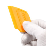FOSHIO 3pcs Vinyl Tint Plastic Squeegee Window Glass Water Cleaning Scraper