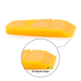FOSHIO 3pcs Vinyl Tint Plastic Squeegee Window Glass Water Cleaning Scraper