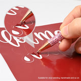 FOSHIO 2PCS Weeding Pin Pen Bubble Pen Vinyl Craft Tool for Circut