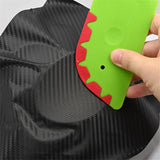 FOSHIO Car Tint Squeegee Wrapping Film Tool Soft Protective Film Felt Edge Squeegee