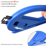FOSHIO 10pcs Safety Slitter Cutting Knife Vinyl Wrap Film Cutter Car Sticker Decals Cutter