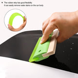 FOSHIO Wool Rubber Vinyl Squeegee Car Window Tint Foil Film Covering Tools