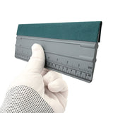 FOSHIO 2PCS Vinyl Wrapping Tint Squeegee with Measurement（10inch）