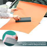 FOSHIO 3PCS Wrap Car Wrapping Vinyl Squeegee Measurement Scraper for Sticker Film Install