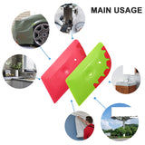 FOSHIO Car Tint Squeegee Wrapping Film Tool Soft Protective Film Felt Edge Squeegee