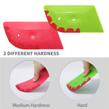 FOSHIO Car Tint Squeegee Wrapping Film Tool Soft Protective Film Felt Edge Squeegee