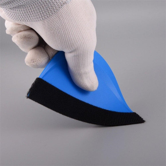 Bluethy Soft Felt Edge Squeegee Board for Car Vinyl Application Wrap Tool  Scraper Decal 