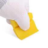 FOSHIO 4PCS 2inch Vinyl Silicone Turbo Blade Squeegee Window Tint Water Wiper