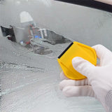 FOSHIO Universal Hob Scraper Window Glass Glue Dust Remove Razor Tool for Kitchen